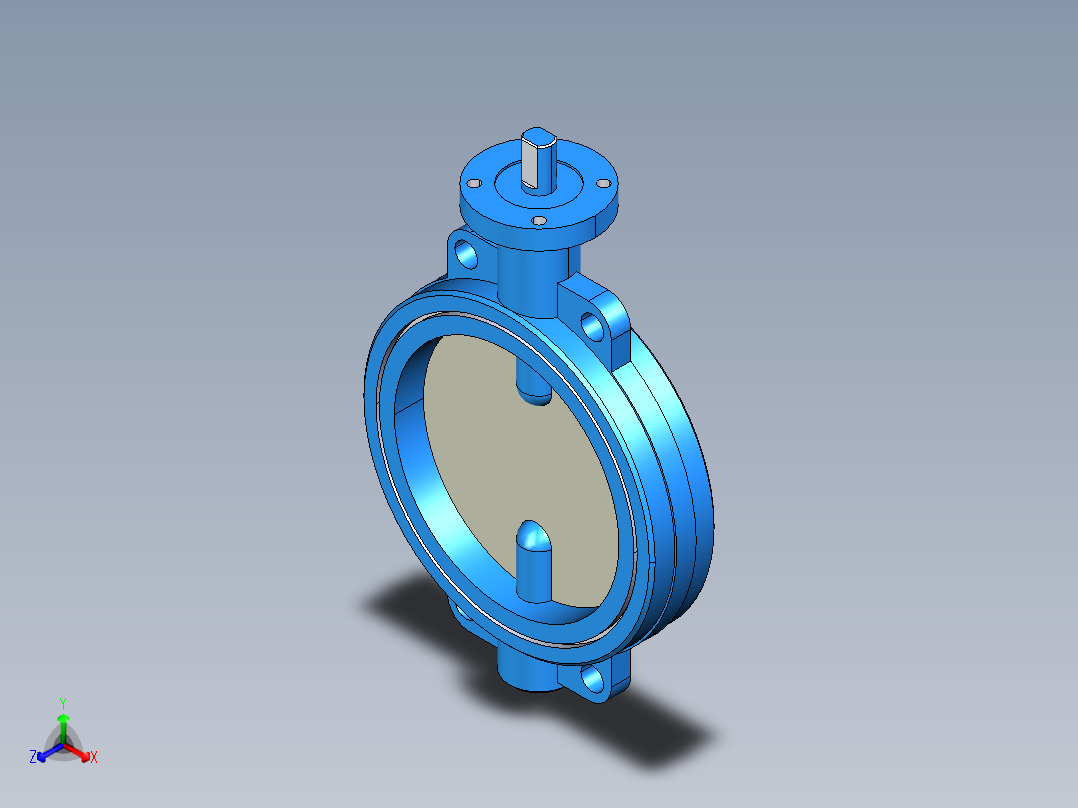 阀门模型WD71X-D_[250]主视图