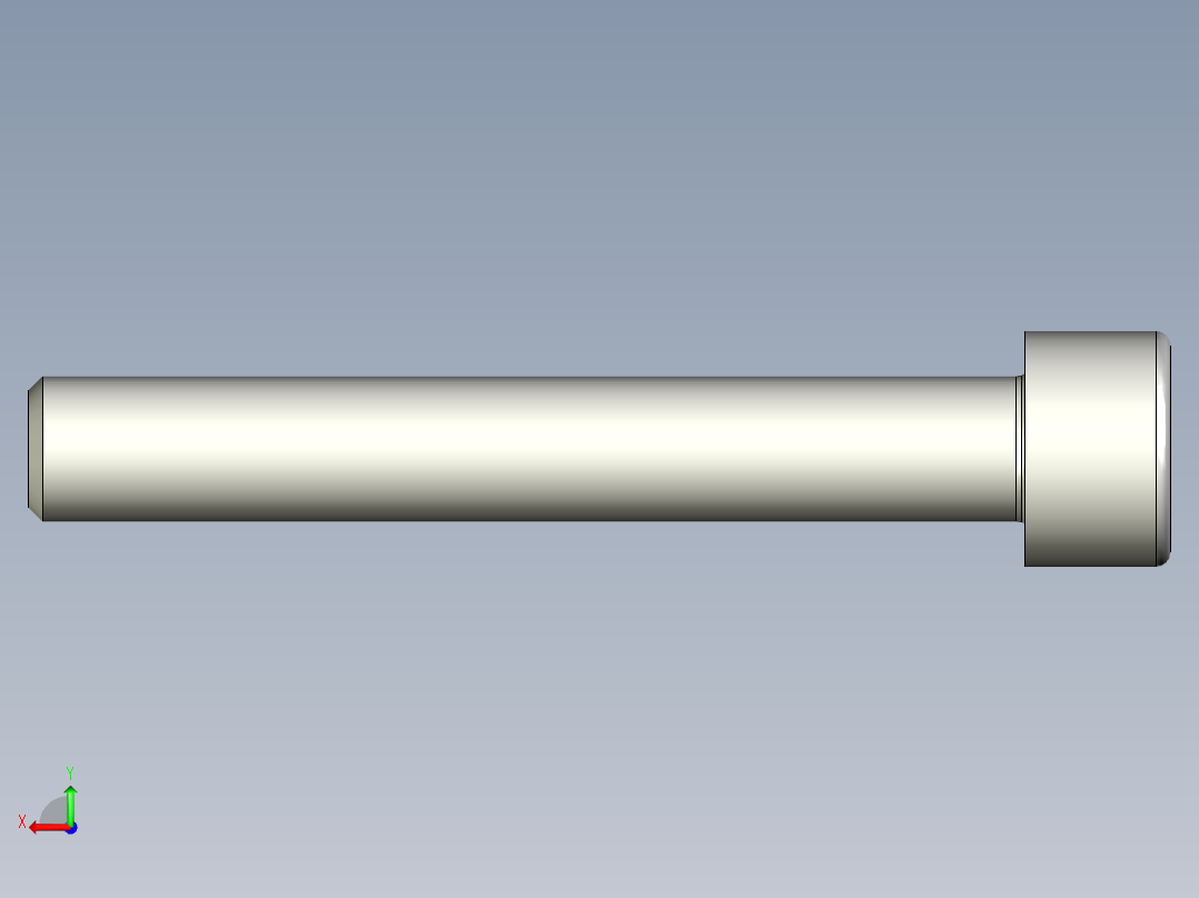 螺钉-DIN_912-M8x55.stp后视图