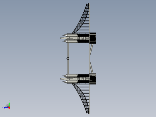 伦敦塔桥（iCader.com与您分享最新的CAD设计工具和创意工业设计3D作品）右视缩略图