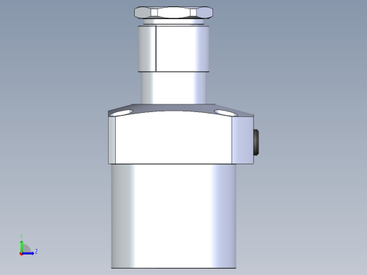 KOSMEKLG1050-CR-Y60多系列多零件图纸模型左视缩略图
