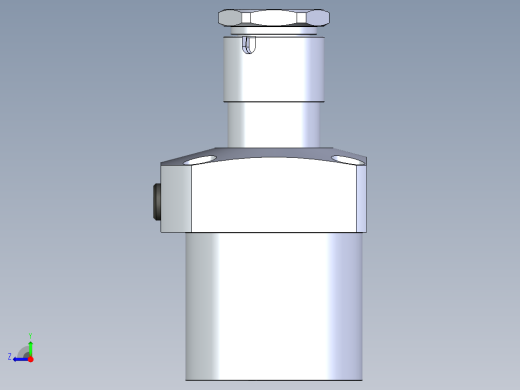 KOSMEKLG1050-CR-Y60多系列多零件图纸模型右视缩略图