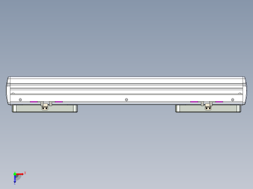 威洛博LC系列3d模型模组2LC14S1Y-S200俯视缩略图
