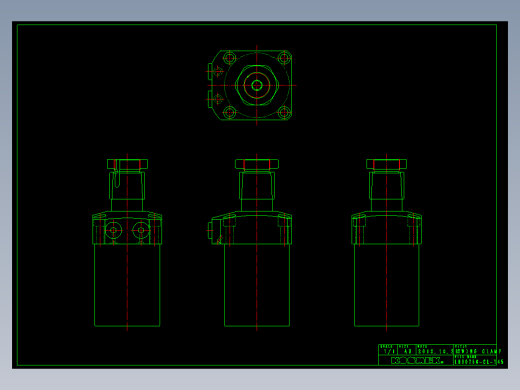 LHS0750-CL-Y45多系列多零件图纸模型