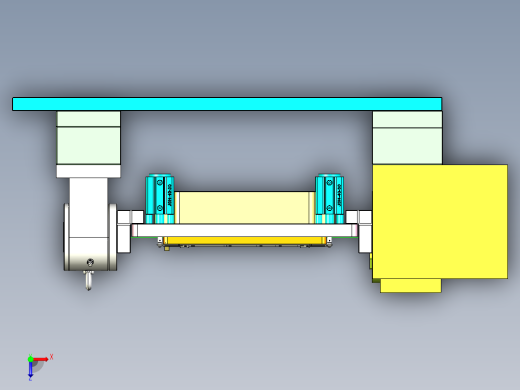ZAZ00-A-笔记本CNC工装夹具三维模型CNC6-1023俯视缩略图