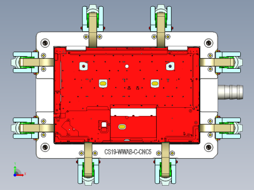 CS19-WWAB-C-CNC5笔记本CNC工装夹具三维模型-180807前视缩略图