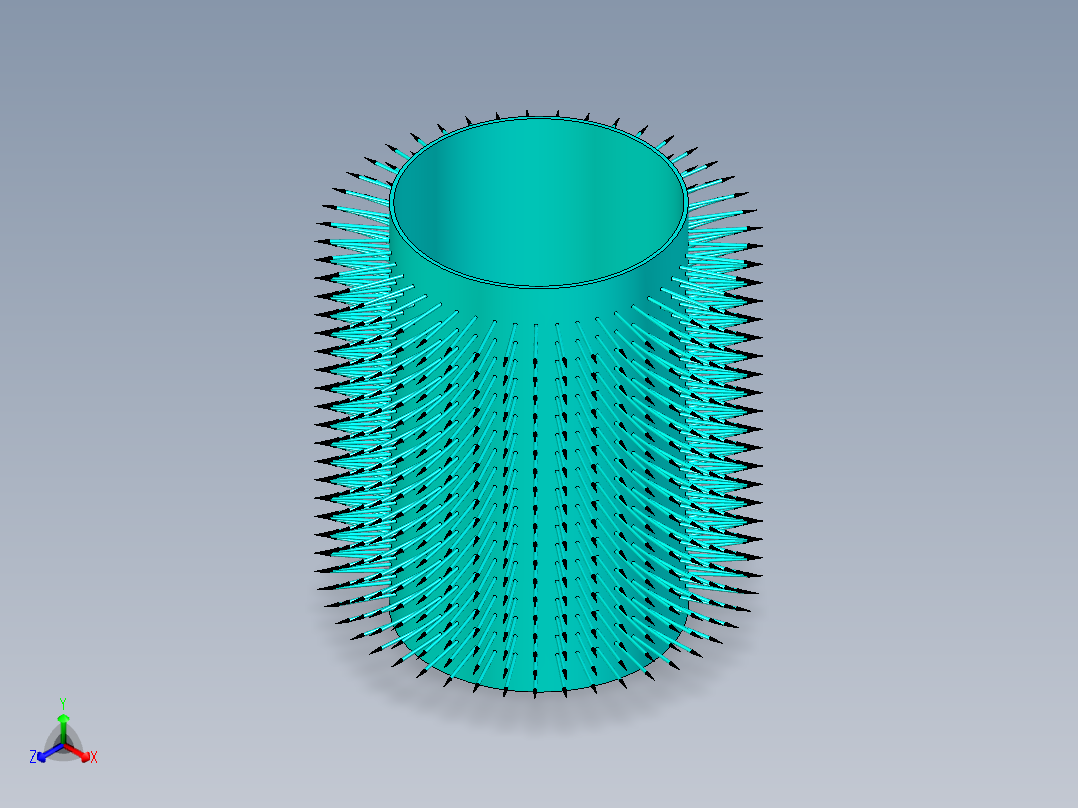 打瓜收获机ug10正等轴测图
