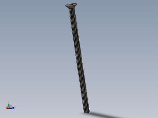 Screw_ISO_10642_M10x190_A2.SLDPRT主视缩略图