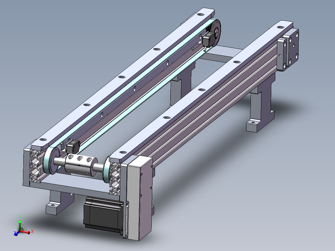0.79米0.17米双带输送机构