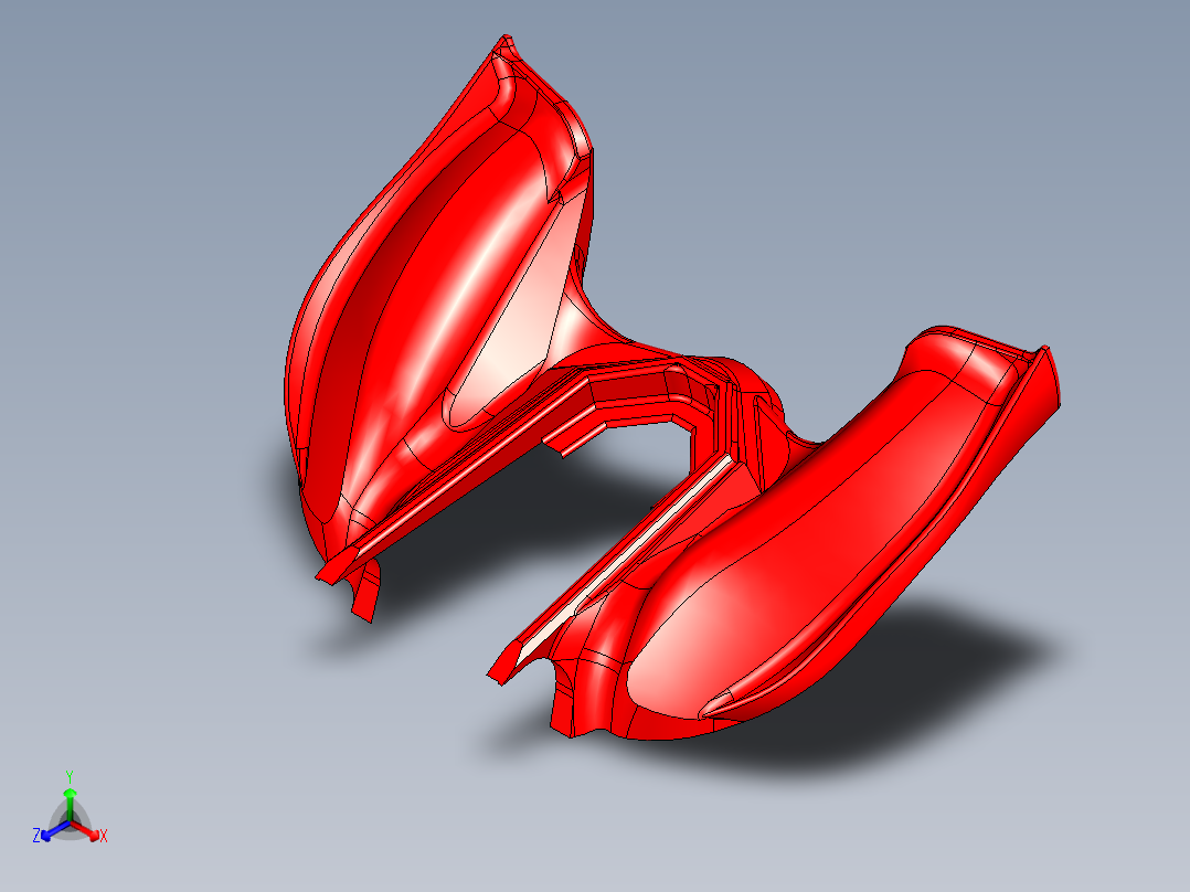 B3003827-ATV越野车后挡泥板