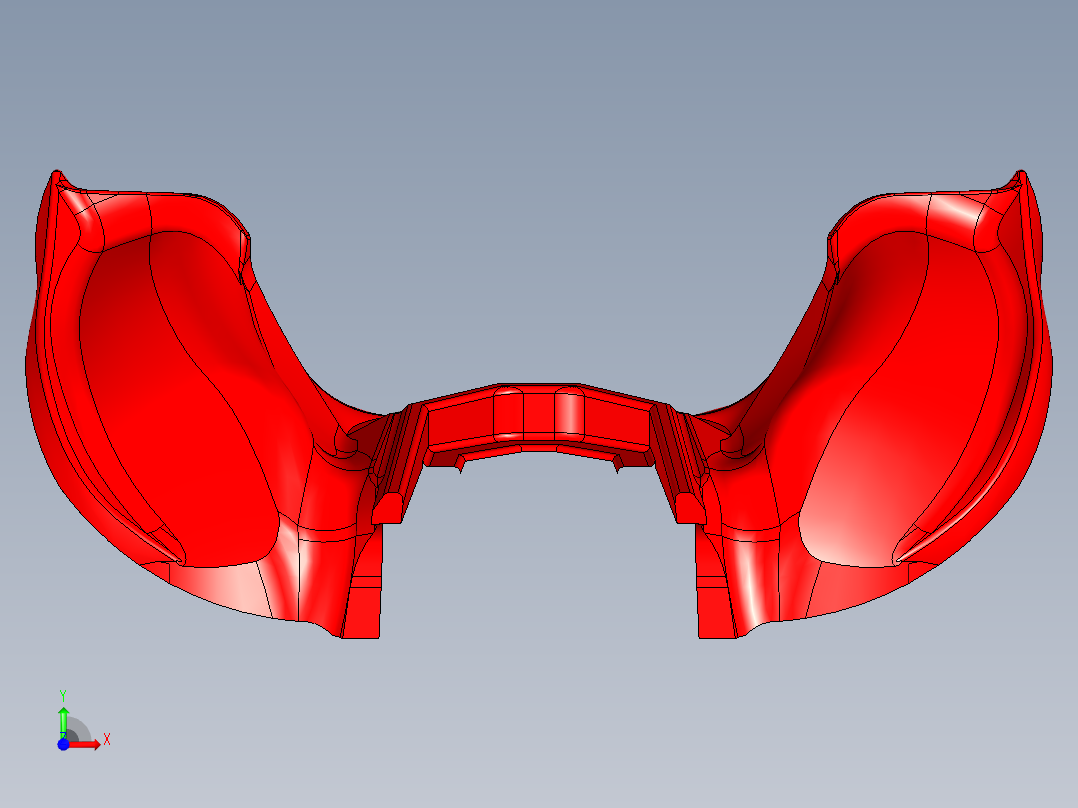 B3003827-ATV越野车后挡泥板前视图