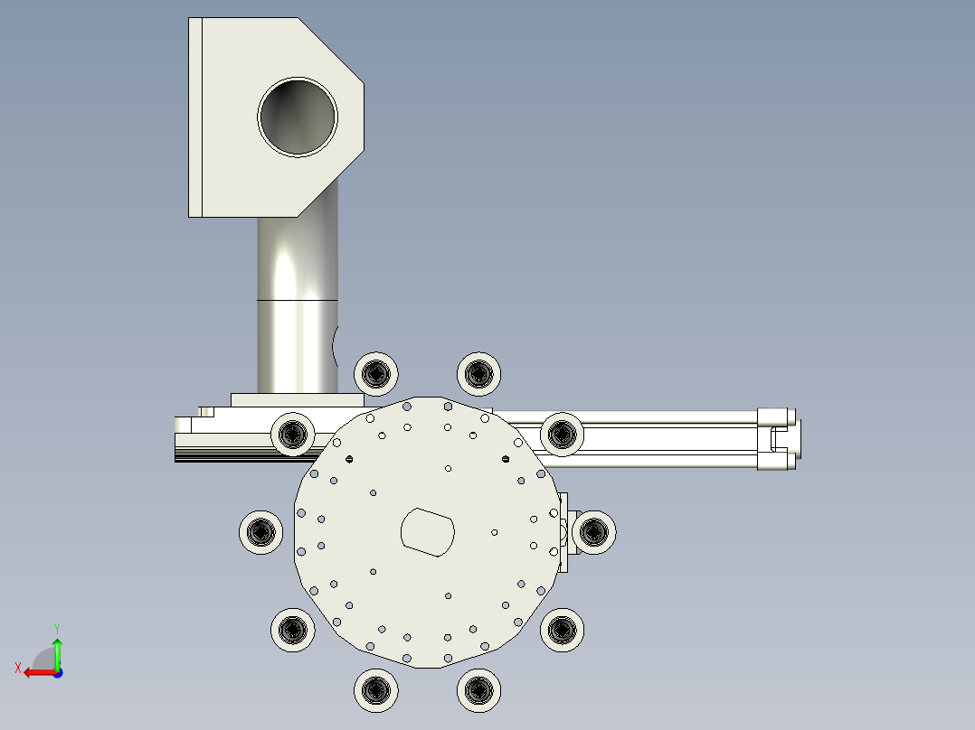 B2005273-10 工具 ISO20 工具更换器后视图