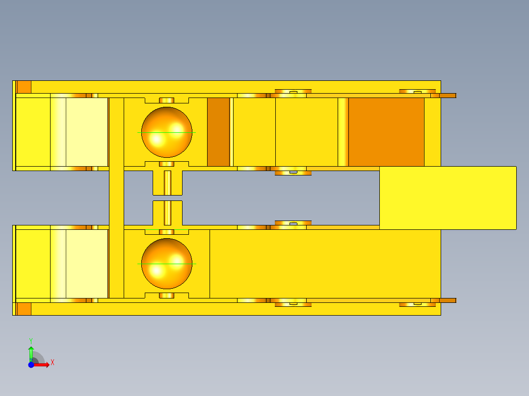 矿用液压支架设计 967781前视图