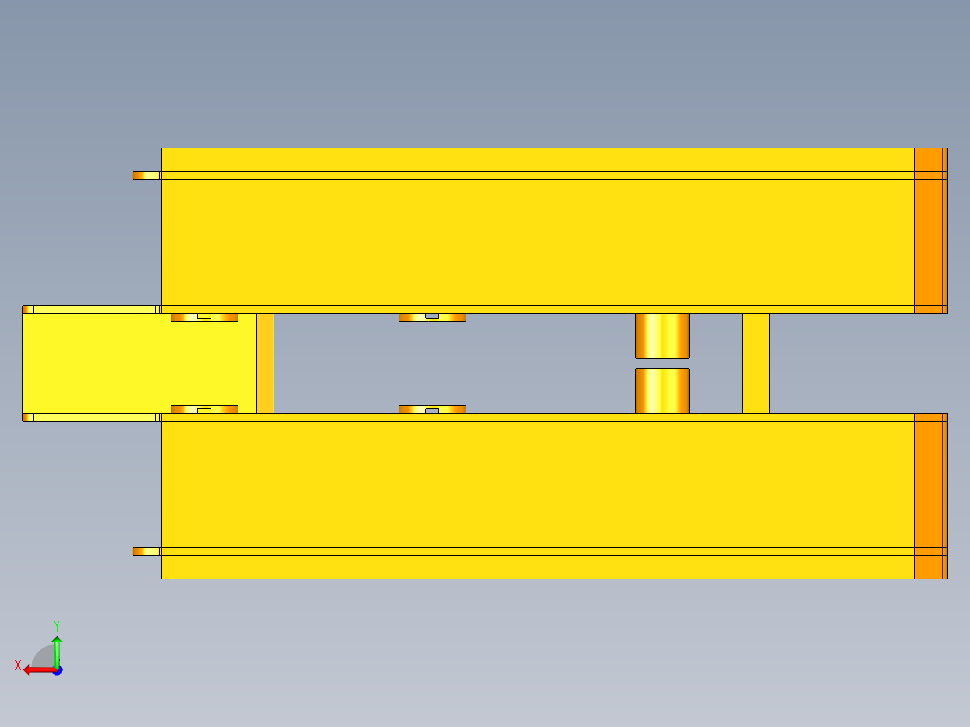 矿用液压支架设计 967781后视图