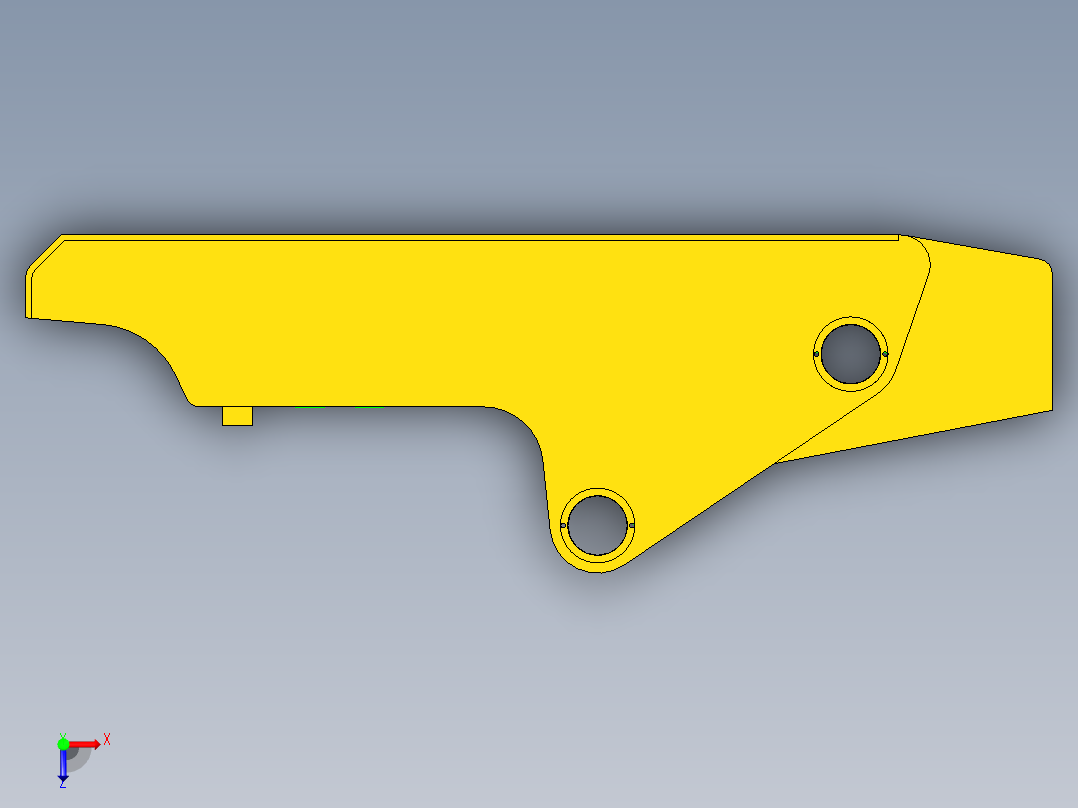 矿用液压支架设计 967781俯视图