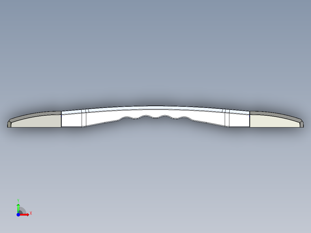 军工工控机机箱拉手MF10前视图