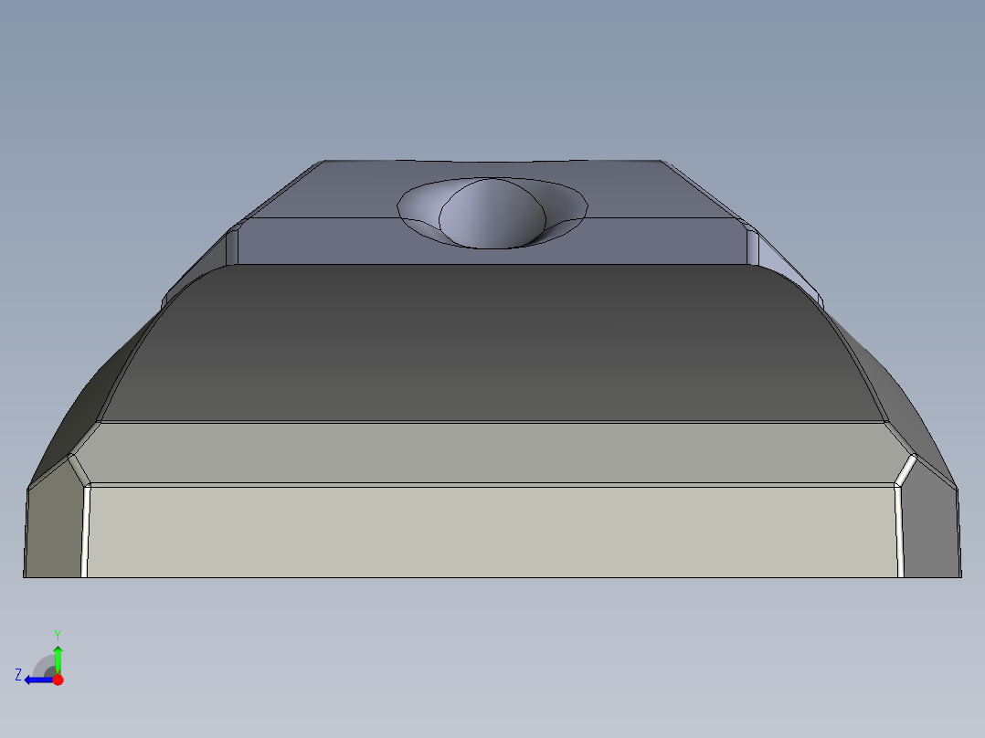 军工工控机机箱拉手MF10右视图