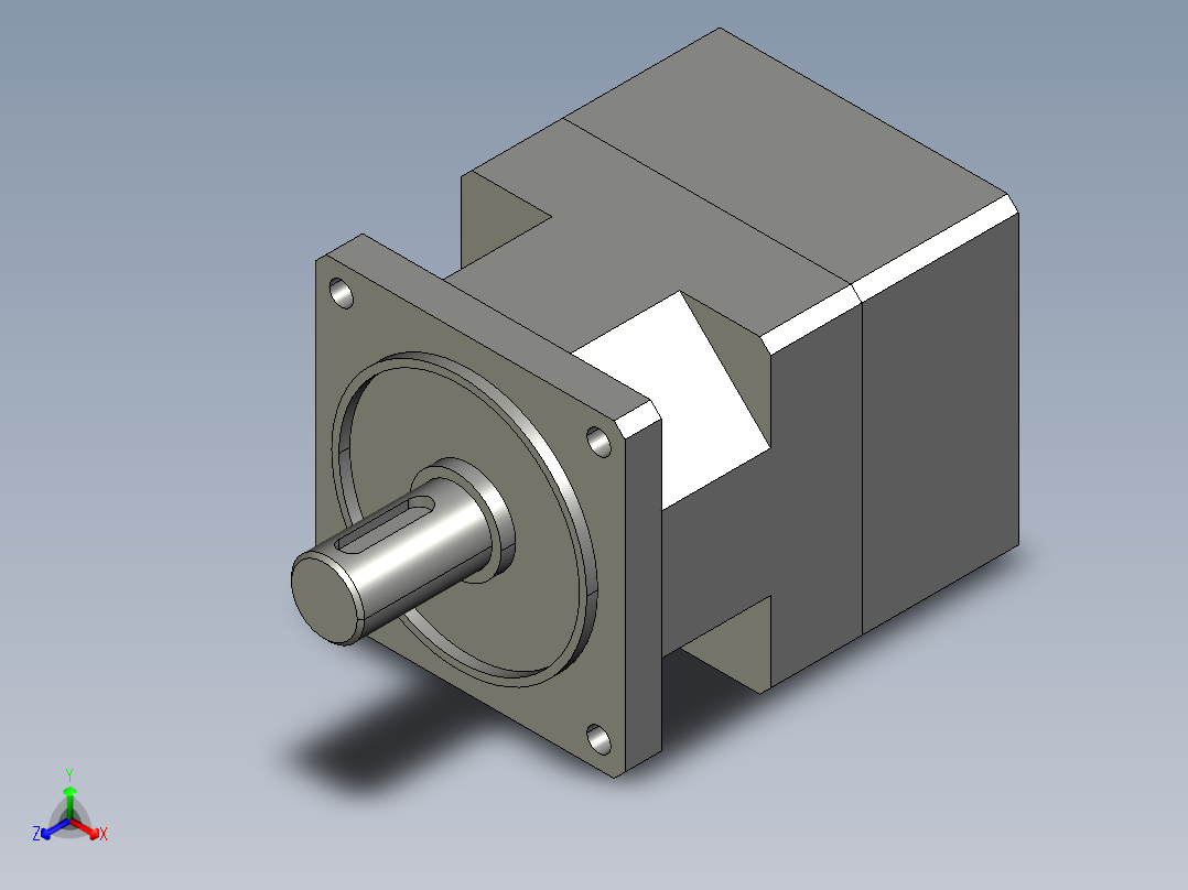 TB90-4-P2-S2正等轴测图