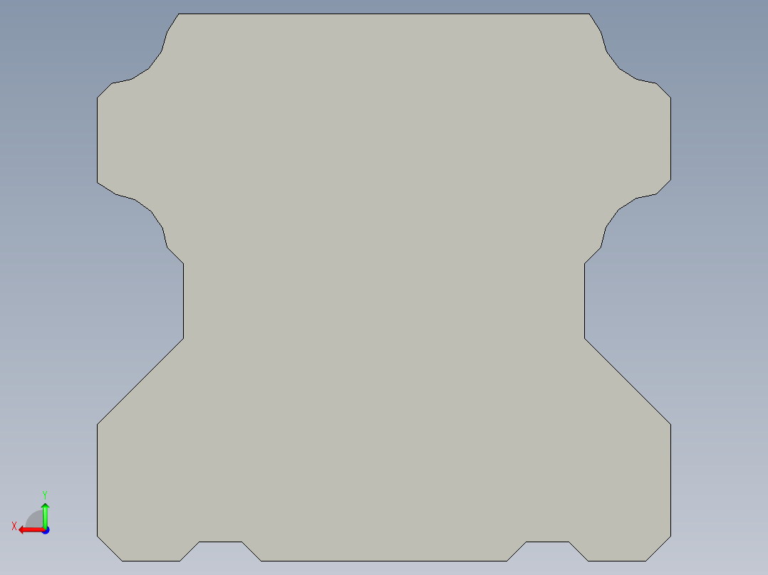 HGH25CA-520导轨A后视图