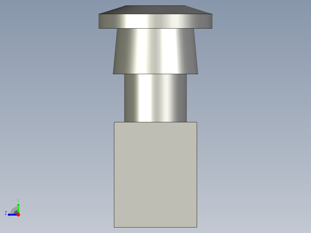 XB2BS542C急停按钮ZB右视图