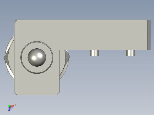 料盘挡料组件俯视缩略图