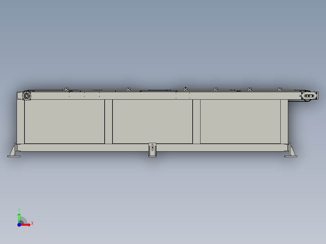 YHTB-01-000皮带传输部最终版前视图