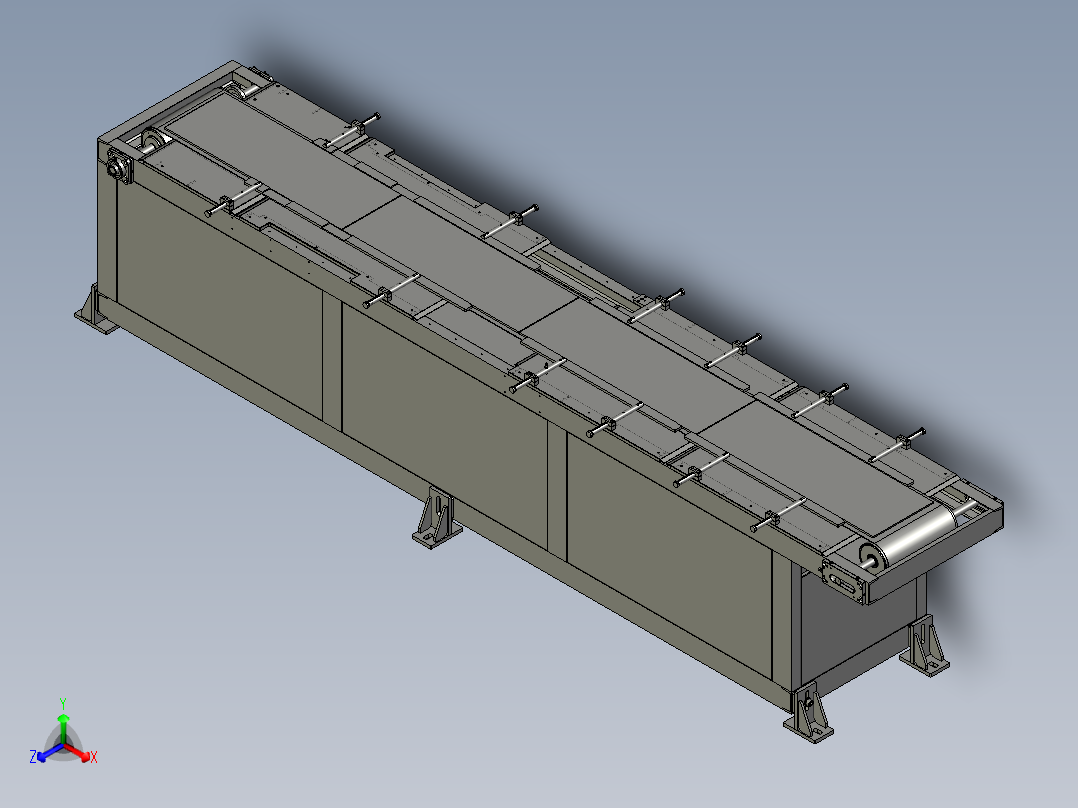 YHTB-01-000皮带传输部最终版正等轴测图