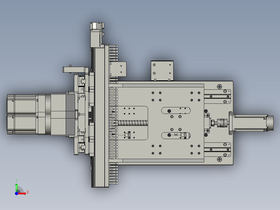 锁紧装配前视图