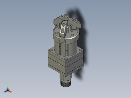 860-0300浮动夹爪模组正等轴测缩略图