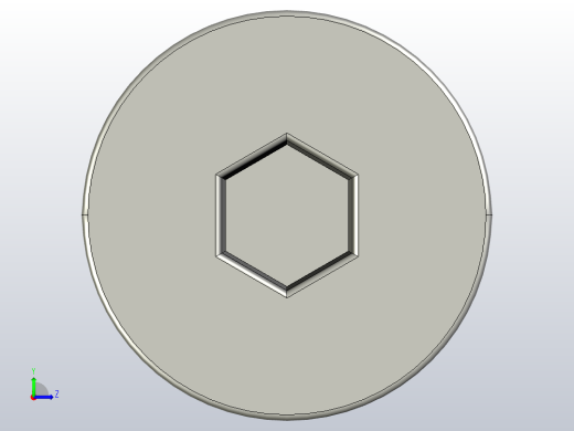 M6沉头螺钉14mm.STEP左视缩略图