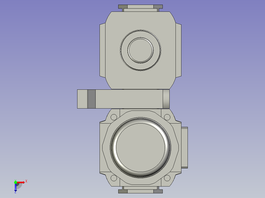 亚德客-两联件GAFN30008AS俯视图