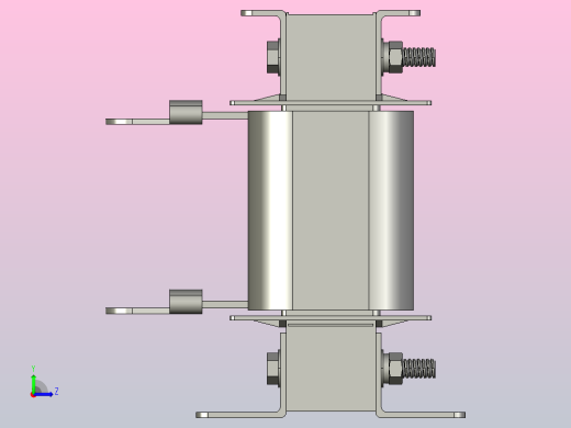 CKSG-0.7三相串联电抗器三维模型202010左视缩略图