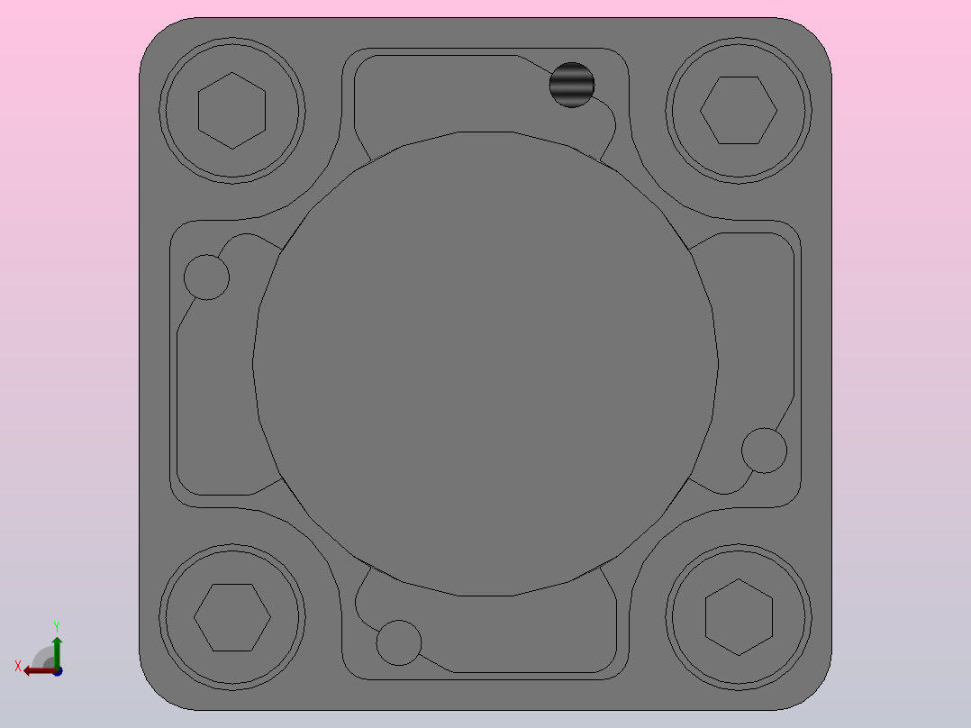 标准型气缸HMB系列[HMDBB40-100-Y7NWS]后视图