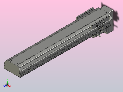 SYS14-550-BM-200W滚珠花健、支撑座、滚珠丝杠、交叉导轨、直线模组.STEP