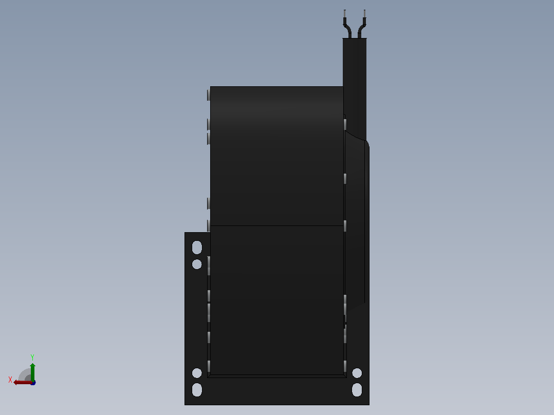 SH120A1-AC6-00离心式风机[SH120A1-AC6-00离心式风机]泛仕达后视图