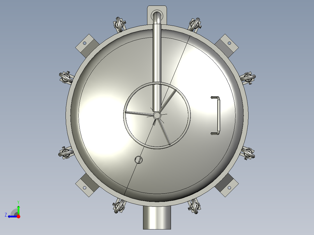 袋式过滤器右视图