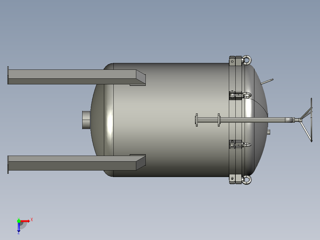 袋式过滤器俯视图