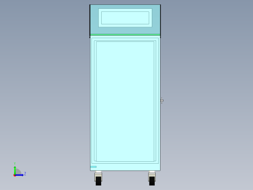 层热空气干燥机左视缩略图