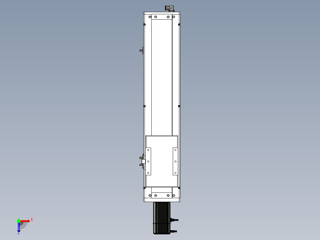 Toyo东佑达直线模组-ECH14-400-BC-400W-C4反俯视图