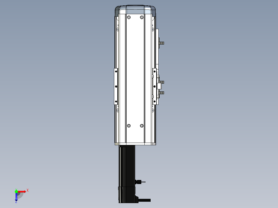 Toyo东佑达直线模组-ETH10-100-BC-100W+煞車俯视图