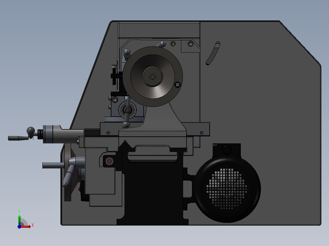 大型机床国产前视图
