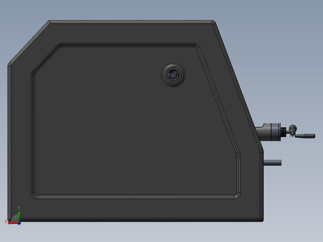 大型机床国产后视图