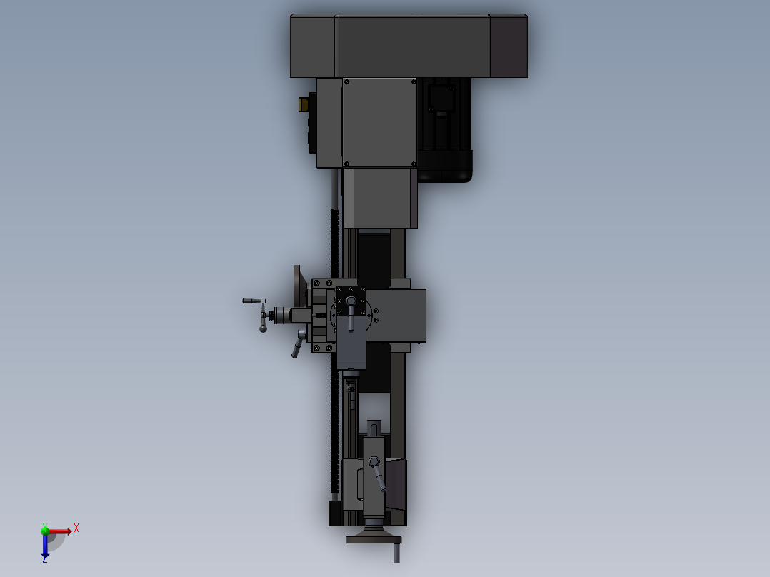 大型机床国产俯视图