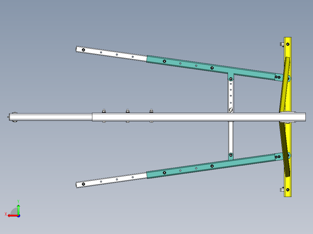 可折叠小型吊装机三维图492076===200后视图