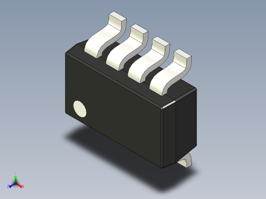 SMD-SMT封装SOT23，小型晶体管封装，8引脚