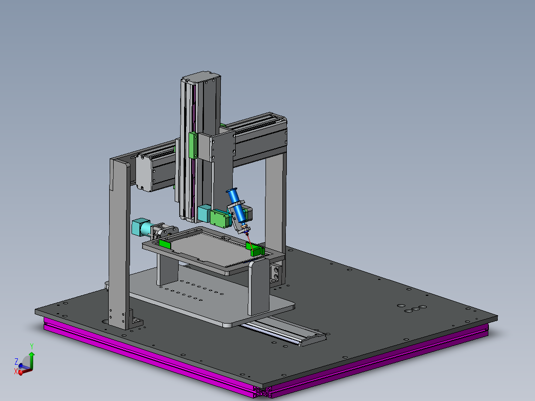 五轴焊接平台SW三维图==740804==15