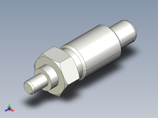 分割定位柱(無卡鎖B)2211-3D多系列多零件图纸模型