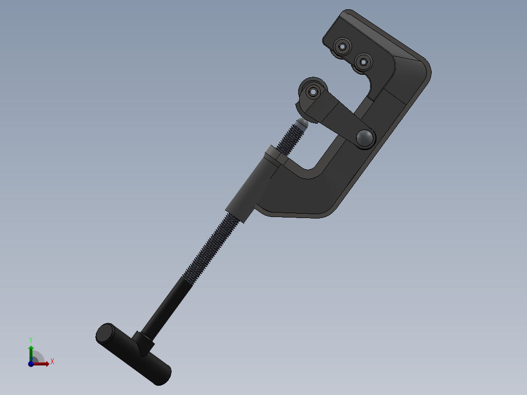 手动切管机前视图