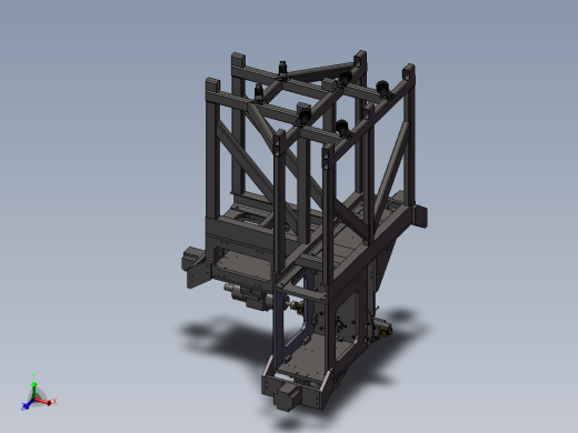 多工位旋转式钻孔机主视缩略图