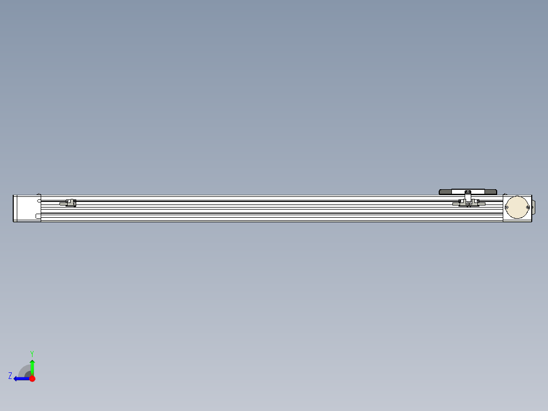 同步带滑台-欧规BC6-L120-S950-L-P40-D3右视图