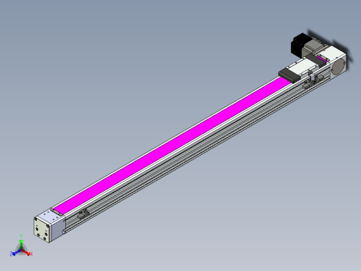 同步带滑台-欧规BC6-L120-S950-L-P40-D3正等轴测缩略图